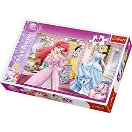 Puzzle clasic pentru copii - Printesele Disney, 100 piese Nebunici