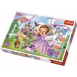 Puzzle clasic pentru copii - Printesa Sofia 24 piese Maxi Nebunici