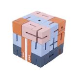 Joc logic 3d puzzle boy albastru - Fridolin
