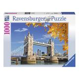 Puzzle clasic pentru adulti si copii, 1000 piese Nebunici - Tower Bridge Londra