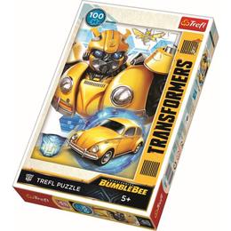 Puzzle clasic pentru copii Nebunici- Transformarea lui Bumblebee, 100 piese