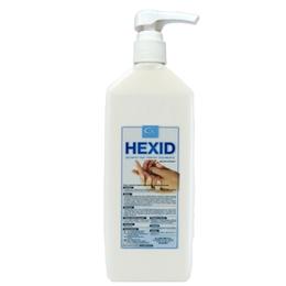 Dezinfectant Lichid cu Dozator pentru Maini si Tegumente Hexid G&M 2000, 1000ml