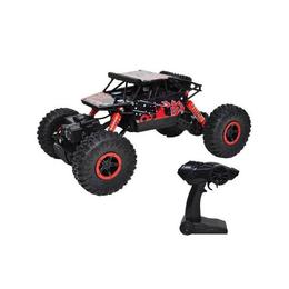 Masinuta cu telecomanda, radiocomandata suspensii si acumulator reincarcabil Scara 1:16 4 x 4 Rock Crawler Nebunici