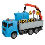 Camion utilitar de jucarie cu accesorii Dickie Toys 25 cm Albastru