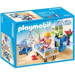 Playmobil City Life - Set constructie cu figurine - Cabinet de maternitate 43 piese