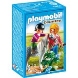 Playmobil Country - Set figurine - Lectia de echitatie 4 ani +