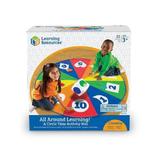Covoras circular- Learning Resources saltea pentru activitati educative circle time - Cifre, forme si culori