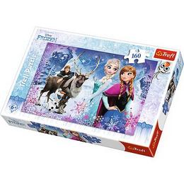 Puzzle clasic pentru copii - Frozen Regatul de Gheata 160 piese