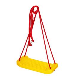 Leagan simplu pentru copii din plastic Galben - Nebunici