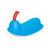 Balansoar de jucarie din plastic cu antene pentu copii Omida Dolu Albastru