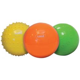 Set mingi senzoriale 3 pcs ludi