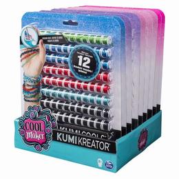Set rezerve de ata si accesorii pentru 12 bratari din ata Nebunici