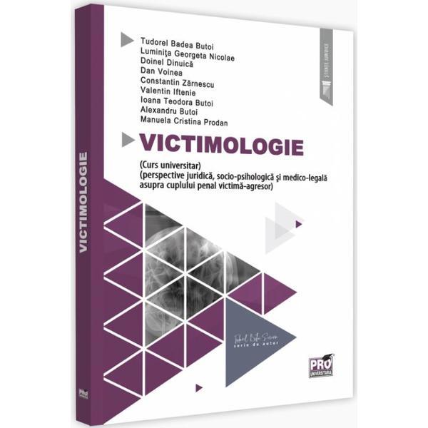 Victimologie - tudorel badea butoi, editura pro universitaria