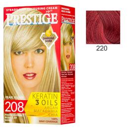 Vopsea pentru Par Rosa Impex Prestige, nuanta 220 Ruby Red