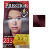 Vopsea pentru Par Rosa Impex Prestige, nuanta 233 Dark Morello