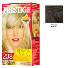 Vopsea pentru Par Rosa Impex Prestige, nuanta 236 Brown Nougat