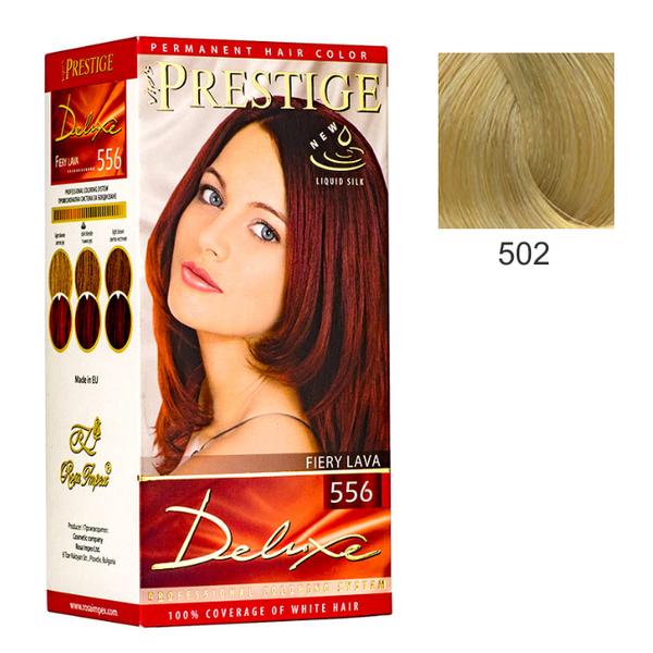 Vopsea Pentru Par Rosa Impex Prestige Deluxe Nuanta 502 Light