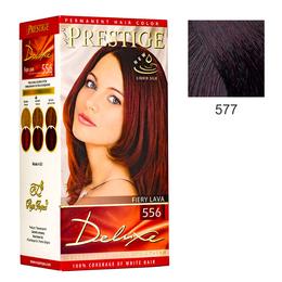 Vopsea pentru par rosa impex prestige deluxe, nuanta 577 aubergine