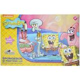 Puzzle 240 piese Spongebob - Spongebob si prietenii lui