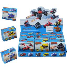 Cuburi constructii mici 3 in 1 - Set 12 - Robentoys