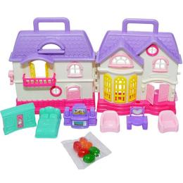 Casuta de plastic cu accesorii - Set 10 - Robentoys