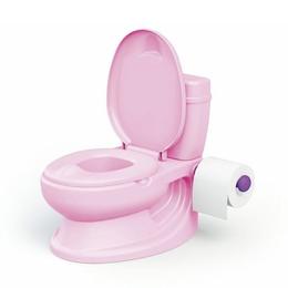 Olita tip WC, cu sunet, roz, 28x39x38cm - Dolu