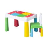Masa multifunctionala + scaun, color, 76x50x21 cm - Tupiko