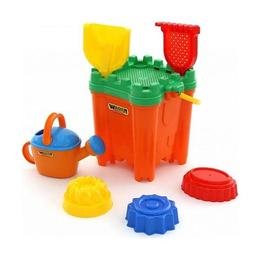 Galeata nisip+7 accesorii CastleMaxi, 29x27x41 cm, Wader
