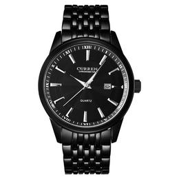 Ceas barbatesc curren cs864, fashion casual, otel inoxidabil, calitate premium, negru
