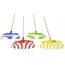 Grebla plastic cu maner din lemn, 78x27x4 cm, Wader