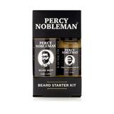 Pachet Promo - Percy Nobleman Beard Starter Kit (ulei barba 10ml + sampon 30ml )