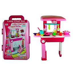 Troler bucatarie - 60 cm cu vesela 25 buc - xiong cheng