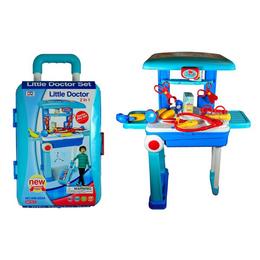 Troler trusa doctor - jucarie 60 cm - 15 piese - xiong cheng