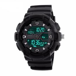 Ceas barbatesc skmei cs897, curea silicon, digital watch, functii- alarma, ora, lumina cadran, rezistent 3atm