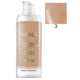 Fond de ten pe baza de apa impala, nuanta 3 nude, 30ml