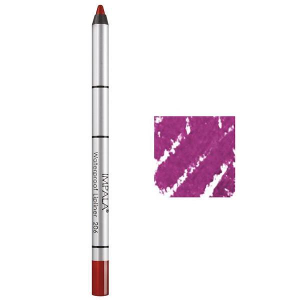 Creion Contur Buze Rezistent la Apa Impala, nuanta 201 Intense Lilac 201