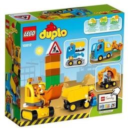 Lego Duplo - Camion si excavator pe senile 2-5 Ani (10812)