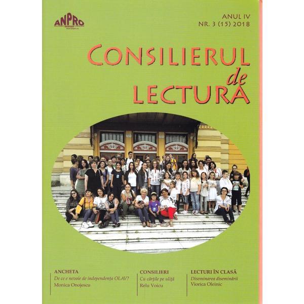 Consilierul de lectura nr.3 (15) 2018