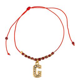 Bratara Accesorizata cu Pandantiv Initiala G Lucy Style 2000