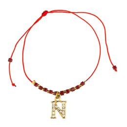 Bratara accesorizata cu pandantiv initiala n lucy style 2000