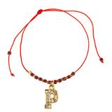 Bratara Accesorizata cu Pandantiv Initiala P Lucy Style 2000
