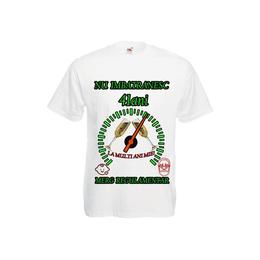 Tricou personalizat Fruit of the loom barbat nu imbatranesc 41 ani alb S