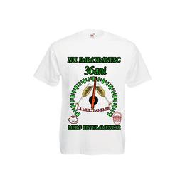 Tricou personalizat Fruit of the loom barbat nu imbatranesc 36 ani alb XL