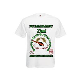 Tricou personalizat Fruit of the loom barbat nu imbatranesc 23 ani alb S
