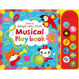 Carte pentru bebelusi - Baby's very first touchy-feely Musical play book Usborne