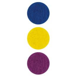 Set Bureti din Fetru pentru Colier cu Aromadifuzor Lucy Style 2000, 3 buc