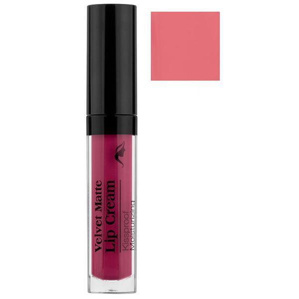 Ruj de Buze Mat Rezistent la Transfer Isabelle Dupont Paris Velvet Matte Cream, nuanta 618 Classic Rose, 5.5ml