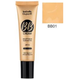 Balsam corector isabelle dupont paris bb cream nude active, nuanta bb01 light beige, 30ml