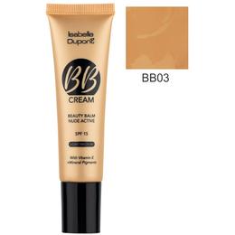 Balsam corector isabelle dupont paris bb cream nude active, nuanta bb03 hazelnut, 30ml