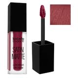 Ruj de Buze Mat Rezistent la Transfer Isabelle Dupont Paris Satin Matte, nuanta SM41 Rosewood, 4.5ml